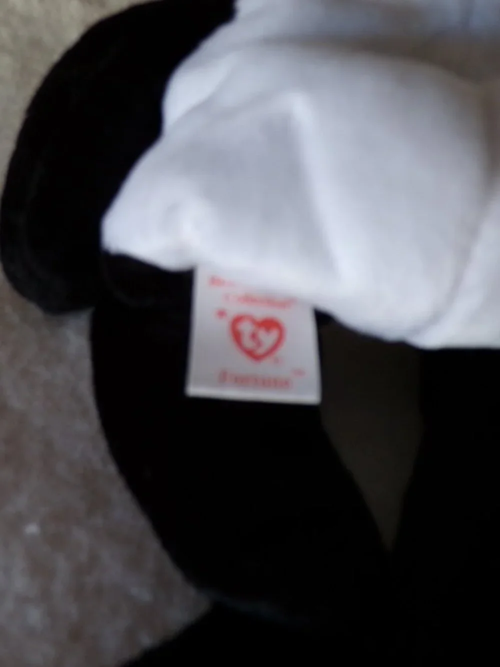 Ty Beanie Baby FORTUNE the Panda Bear 1997 NEW MWMTs Stuffed Animal Toy